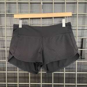 Lululemon Speed Up Shorts, size 4